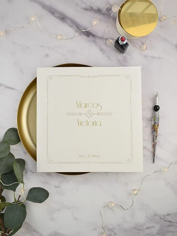 Álbum de firmas boda