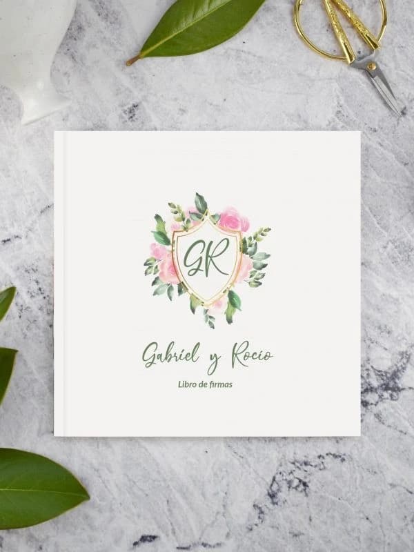 Álbum de firmas boda